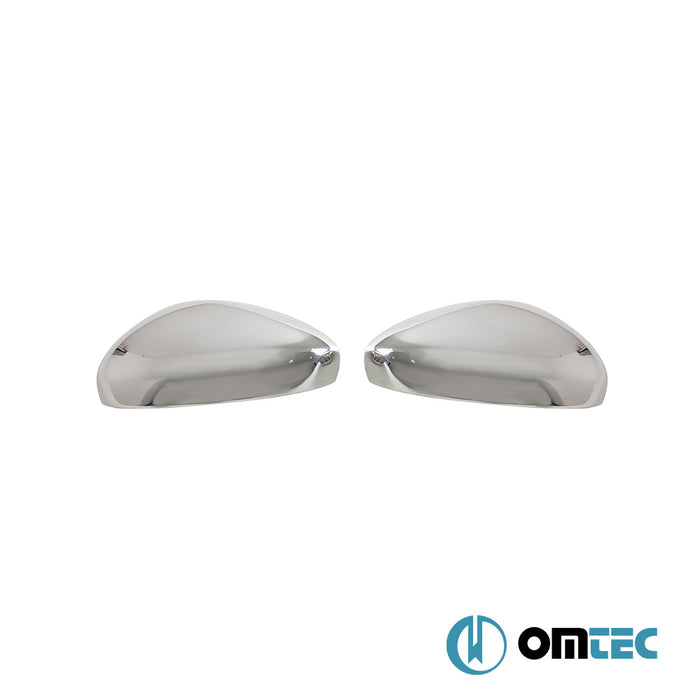 Mirror Cover 2 Pcs. S.Steel (Gloss) - Citroën C5 - SD RD - (2008 - 2017)