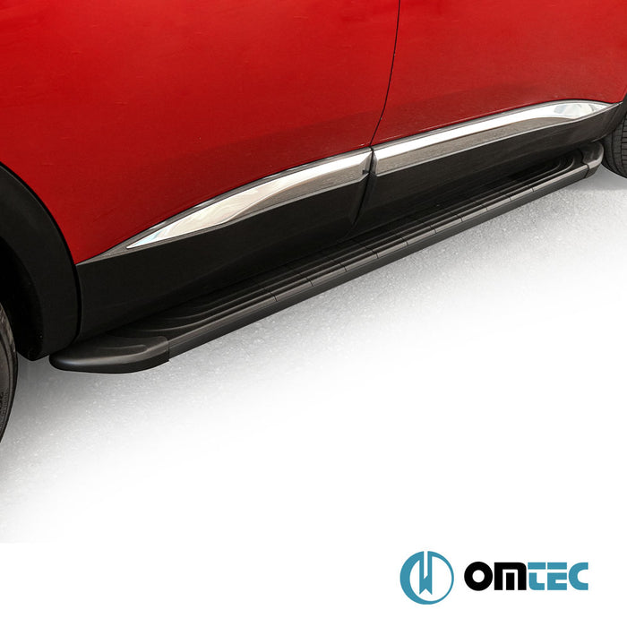 Side Step (APA - Black) 2 Pcs. - Citroën C-Crosser - SUV EP_ - (2007 - 2012)