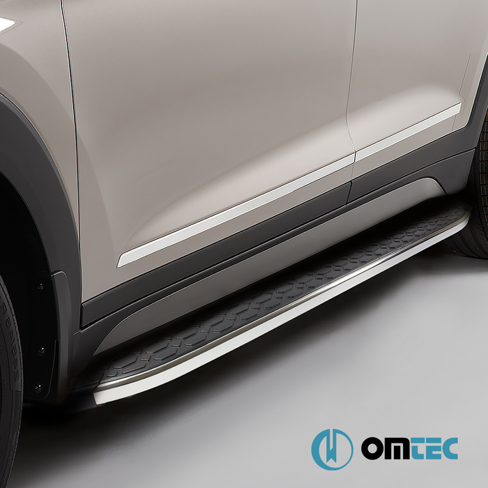 Side Step (BL Chrome) 2 Pcs. - Citroën C-Crosser - SUV EP_ - (2007 - 2012)