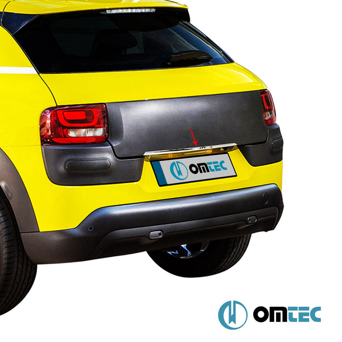 Rear Grab Handle Cover S.Steel (Gloss) - Citroën C4 Cactus - SUV I PRE-FL - (2014 - 2018)