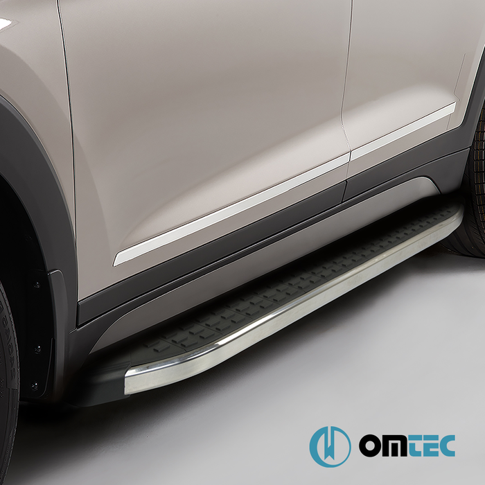 Side Step (ARY Chrome) 2 Pcs. - Citroën C3 Aircross - SUV I - (2017 - )