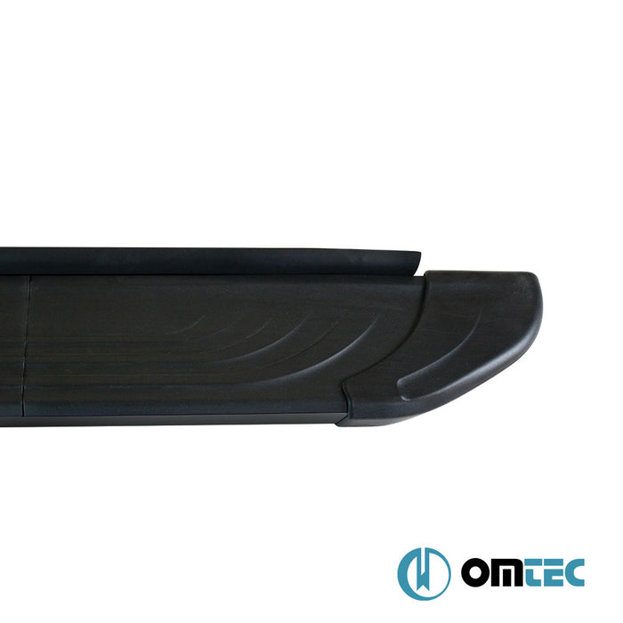 Side Step (APA - Black) 2 Pcs. - Opel Antara - SUV L07 - (2007 - 2015)