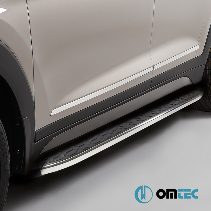 Side Step (BL Chrome) 2 Pcs. - Opel Antara - SUV L07 - (2007 - 2015)