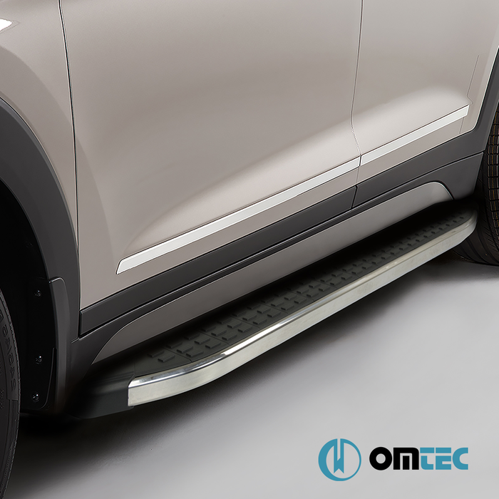 Side Step (ARY Chrome) 2 Pcs. - Opel Antara - SUV L07 - (2007 - 2015)