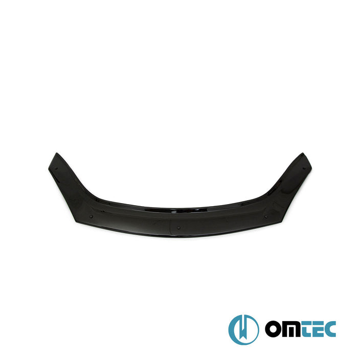 Bonnet Deflector (Black) ABS - Dacia Sandero - HB 5D B90 - (2008 - 2012)