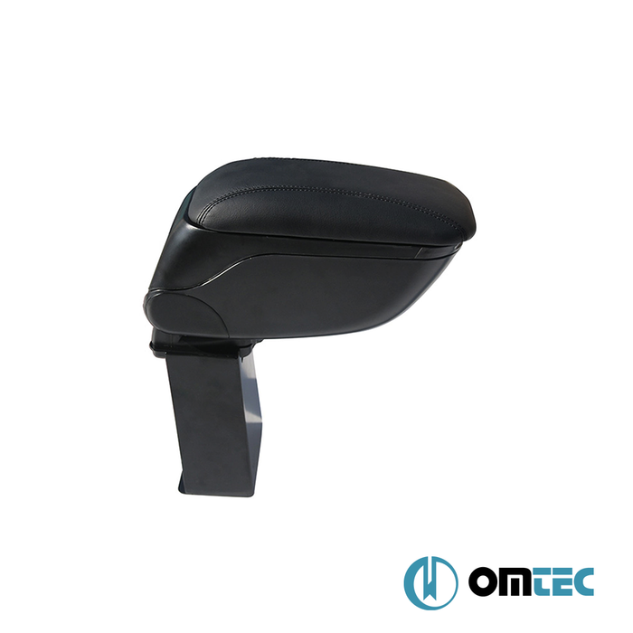 Armrest Box (Leatherette-Metal Bracket-With/Without Console) Black - Dacia Sandero - HB 5D B52 - (2012 - 2020)