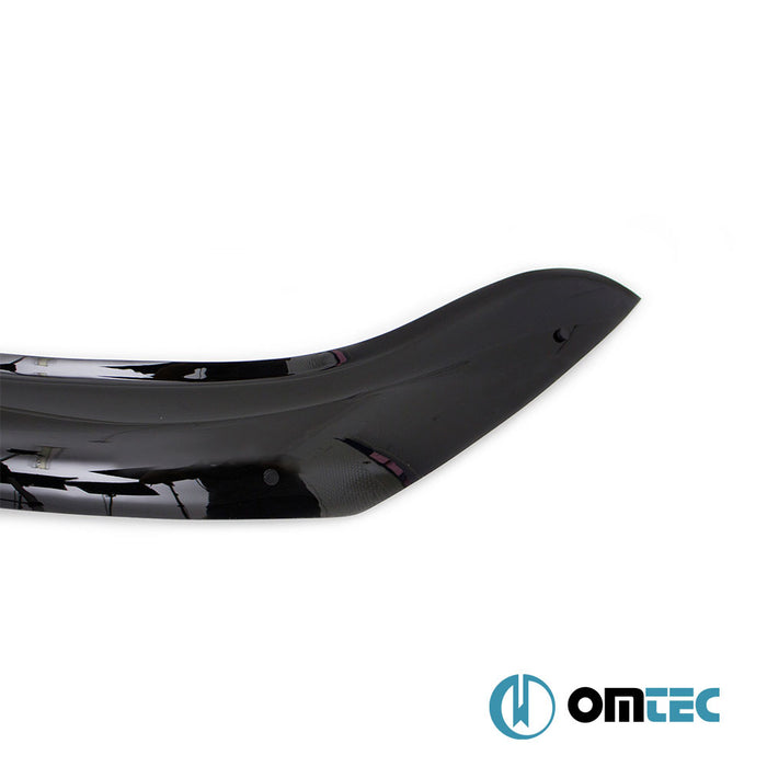 Bonnet Deflector (Black) ABS - Dacia Dokker - MVN M0 - (2012 - 2021)