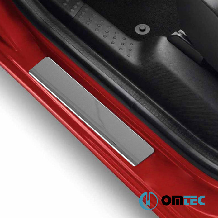 Norm Door Sill Cover 4 Pcs. S.Steel (Gloss) - Dacia Duster - SUV HM - (2018 - 2024)