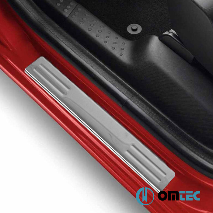 Norm Door Sill Cover 4 Pcs. S.Steel (Gloss) - Dacia Duster - SUV HS - (2010 - 2018)