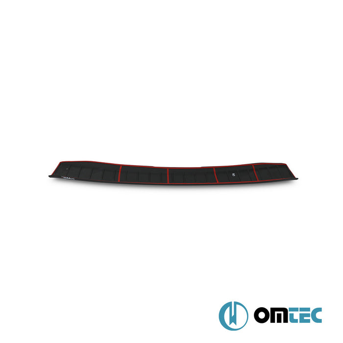 Rear Bumper Sill Cover (ABS Acrylic-Gloss Black) - Dacia Dokker - MVN M0 - (2012 - 2021)