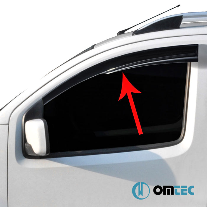 Wind Deflectors Front - Dacia Dokker Stepway - MVN M0 - (2012 - 2021)