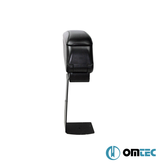 Armrest Box (Leatherette+Sliding+Metal Bracket) Black - Dacia Lodgy - MPV M0 - (2012 - )