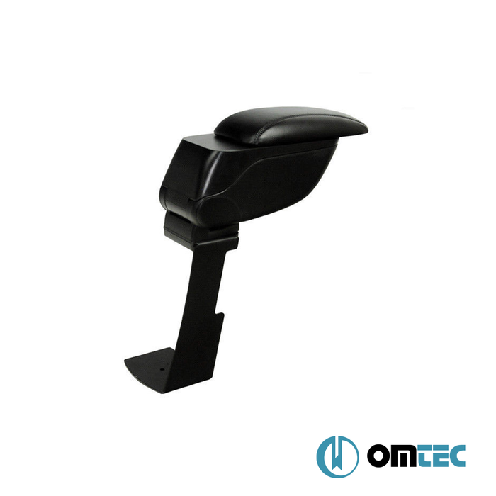 Armrest Box (Leatherette+Sliding+Metal Bracket) Black - Dacia Dokker - MVN M0 - (2012 - 2021)