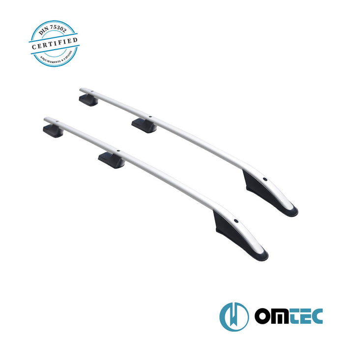 Barres De Toit Longitudinales (Sport) Gris 2 pcs. Alu. - Renault Express Van - VAN I - (2021 - )