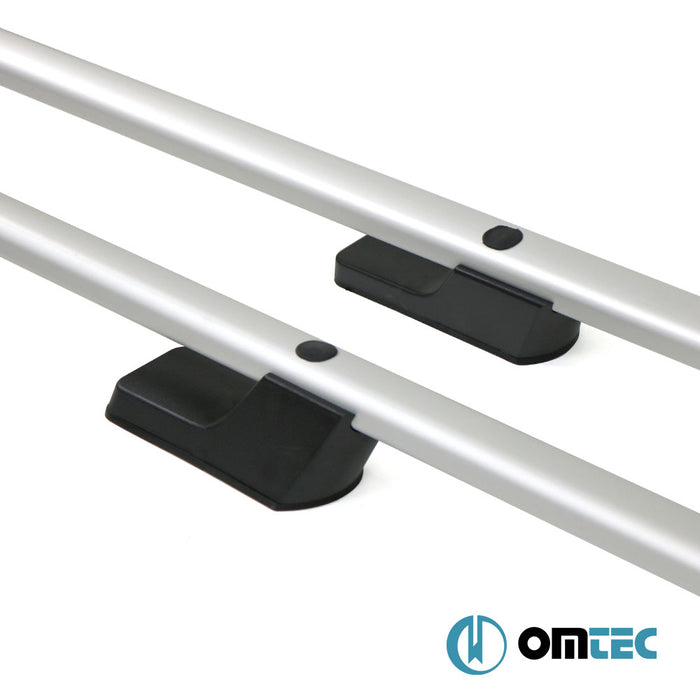 Barres De Toit Longitudinales (Sport) Gris 2 pcs. Alu. - Dacia Dokker - MVN M0 - (2012 - 2021)