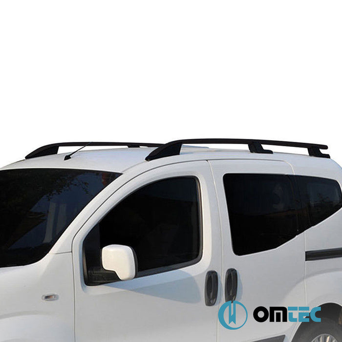 Roof Rails (Sport) Black 2 pcs. Alu. - Renault Express Van - VAN I - (2021 - )