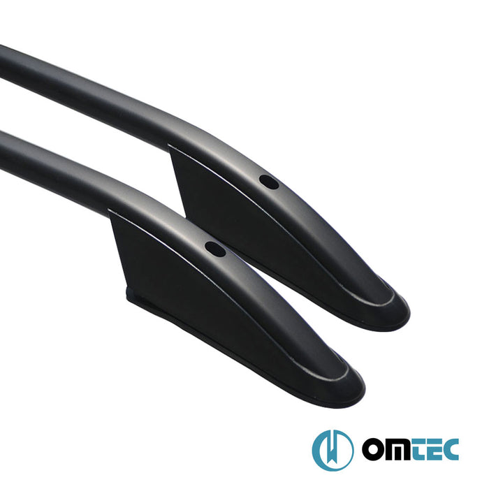 Roof Rails (Sport) Black 2 pcs. Alu. - Renault Express Van - VAN I - (2021 - )