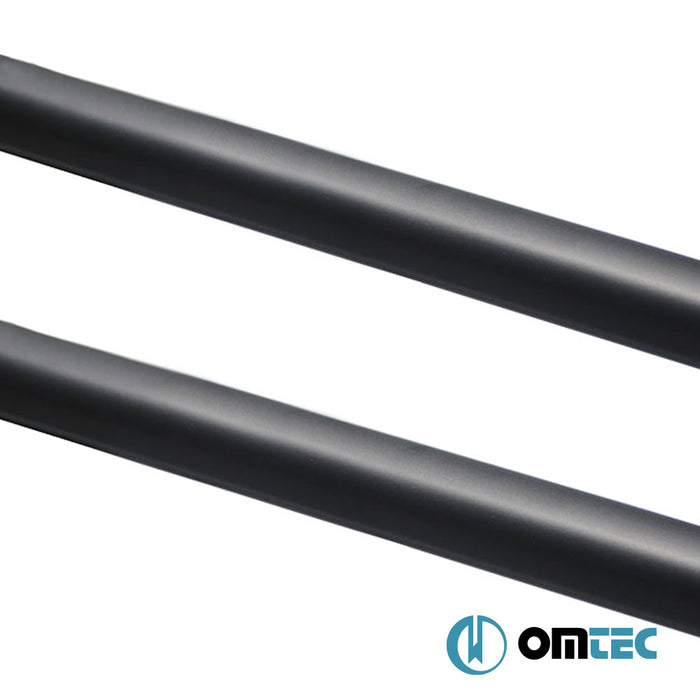 Roof Rails (Sport) Black 2 pcs. Alu. - Renault Express Van - VAN I - (2021 - )