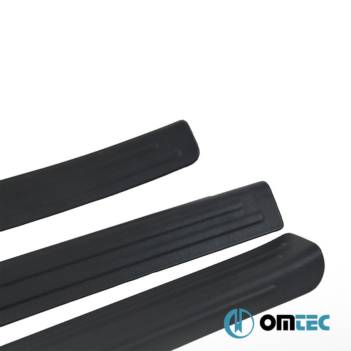 Door Sill Covers 4 Pcs. (ABS-Black) - Dacia Sandero - HB 5D DJF - (2020 - )