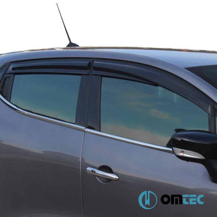 Wind Deflectors Front-Rear - Dacia Sandero - HB 5D DJF - (2020 - )