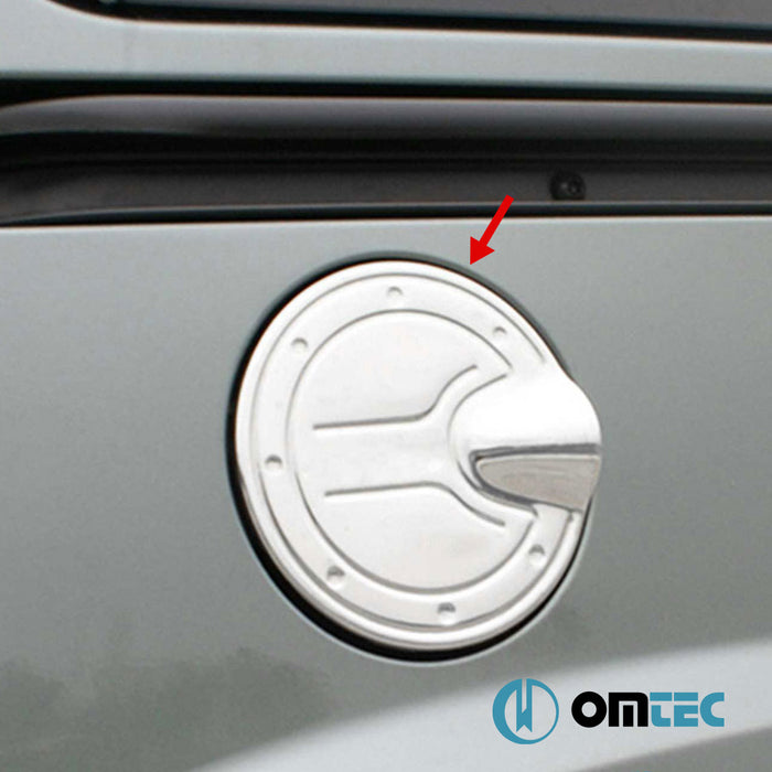 Fuel Flap S.Steel (Gloss) - Fiat Doblo - MVN 223 - (2000 - 2010)