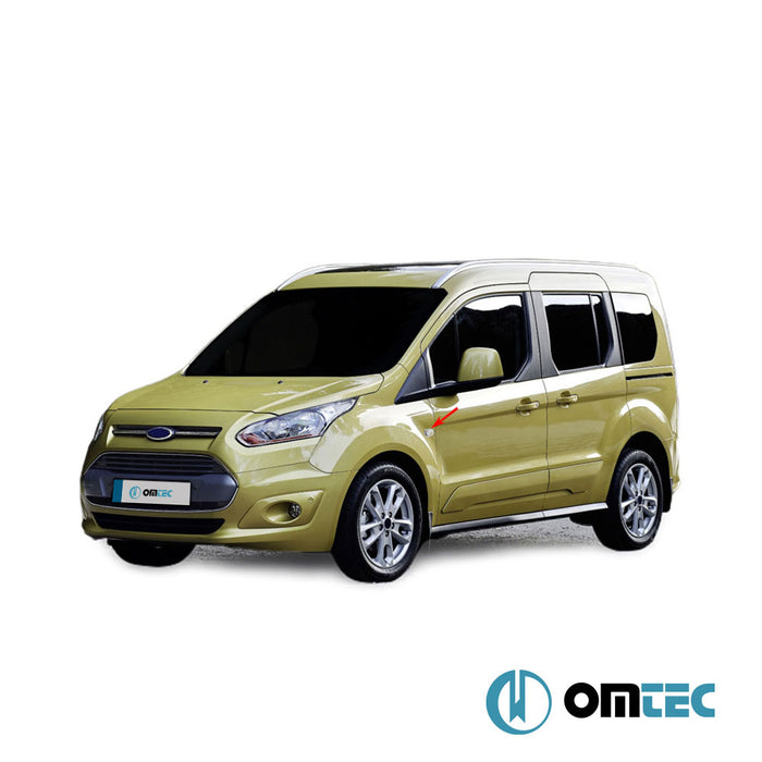 Sinyal Çerçevesi 2 Prç. ABS Krom - Ford Transit Connect - MVN V408 PRE-FL - (2014 - 2019)