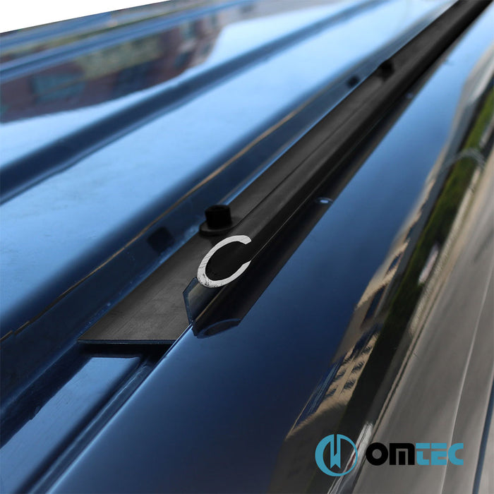 Awning Rail (Black) Alu. (L1) - Citroën Nemo - MVN 225L - (2008 - 2016)