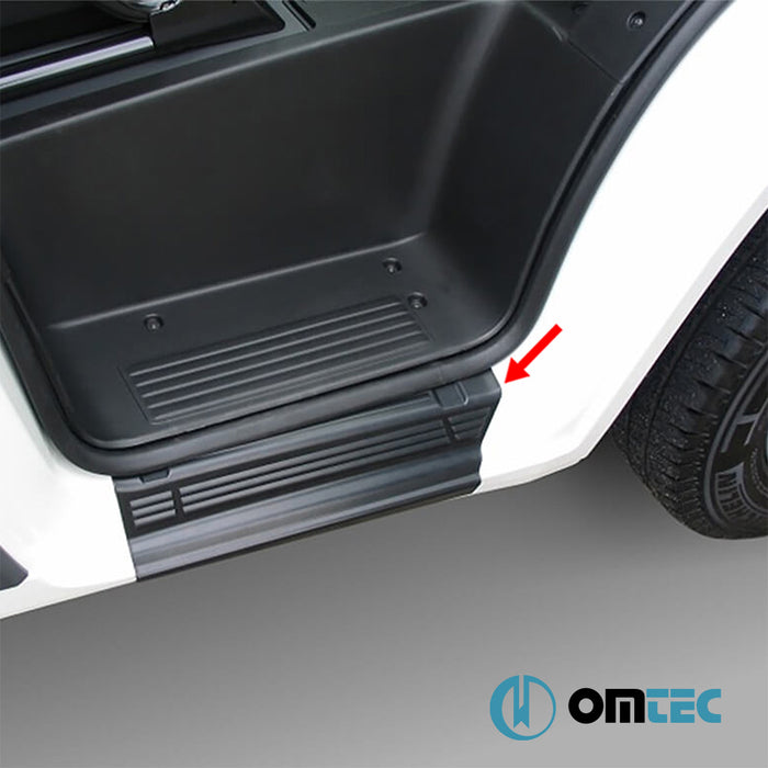 Door Sill Covers 2 Pcs. (ABS-Black) - Citroën Relay - VAN X250 - (2006 - )