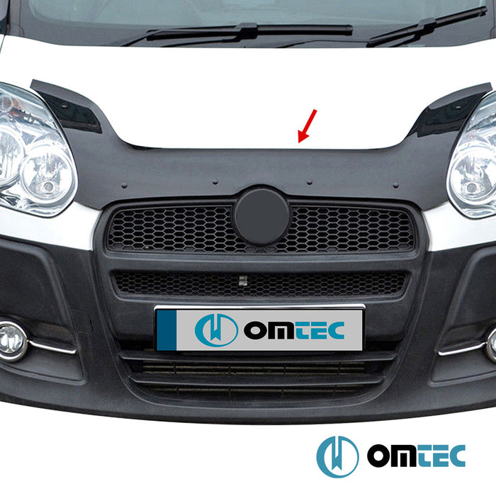 Bonnet Deflector (Black) ABS - Opel Combo - MVN IV - (2011 - 2018)