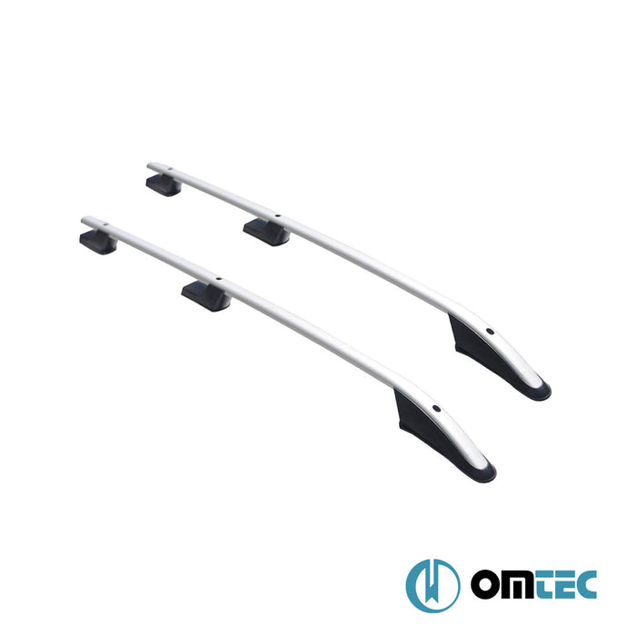 Barres De Toit Longitudinales (Sport) Gris 2 pcs. Alu. (L1) - Opel Combo - MVN IV - (2011 - 2018)