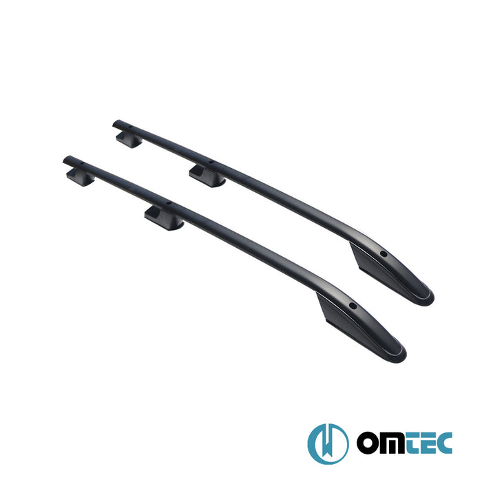 Barres De Toit Longitudinales (Sport) Noir 2 pcs. Alu. (L1) - Opel Combo - MVN IV - (2011 - 2018)