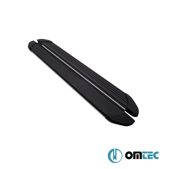 Side Step (OPA - Black) 2 Pcs. - Opel Combo - MVN IV - (2011 - 2018)