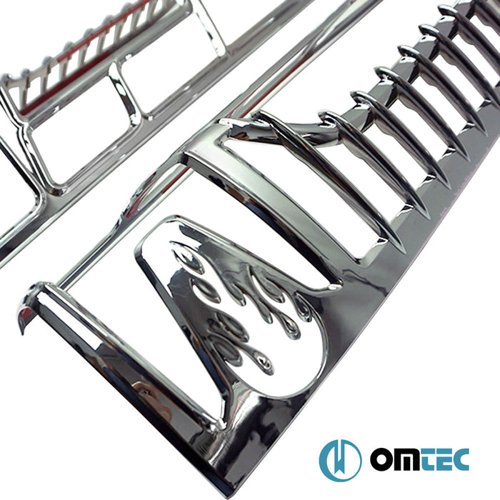 Break Light Frame 2 Pcs. ABS Chrome - Citroën Relay - VAN X250 FL - (2014 - )