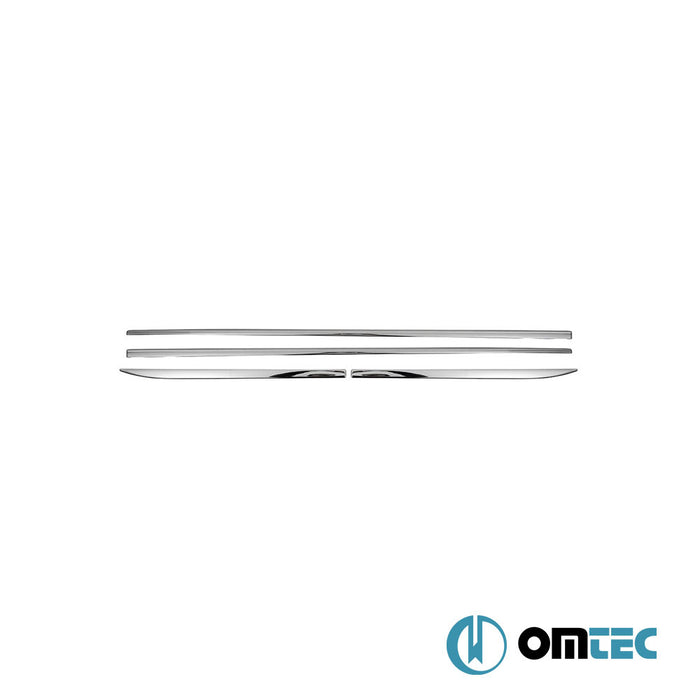 Porte latérale - Baguettes chromées en inox (Brillant) - 4 pièces - Opel Insignia - SW G09 - (2009 - 2017)