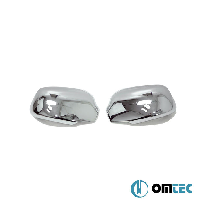 Mirror Cover 2 Pcs. ABS Chrome (without Indicator) - Ford C-Max - MPV I - (2003 - 2010)