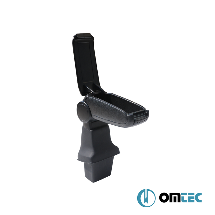 Armrest Box V1 (Leatherette+Vacuum Adapter) Black - Ford C-Max - MPV II - (2010 - 2019)