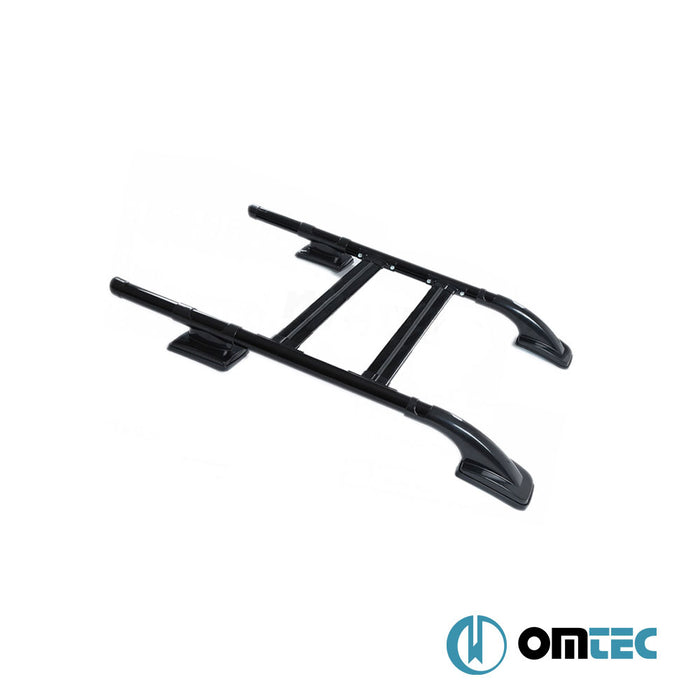 Barres De Toit Longitudinales (SH) Noir 2 pcs. Alu. - Mitsubishi L200 - PK KA/KB - (2005 - 2015)