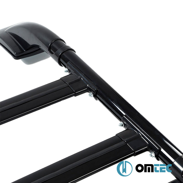 Roof Rails (SH) Black 2 pcs. Alu. - Ford Ranger - PK PJ/PK - (2006 - 2011)