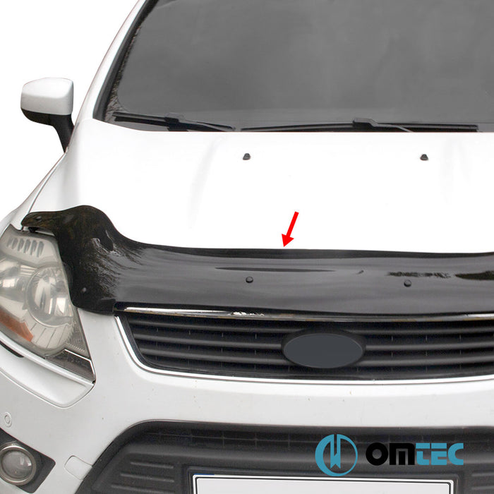 Kaput Rüzgarlığı (Siyah) ABS - Ford Kuga - SUV C394 - (2008 - 2013)