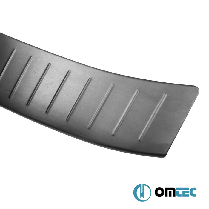 Rear Bumper Sill Cover S.Steel (Black-Brushed) - Ford Kuga - SUV C520 - (2013 - 2020)