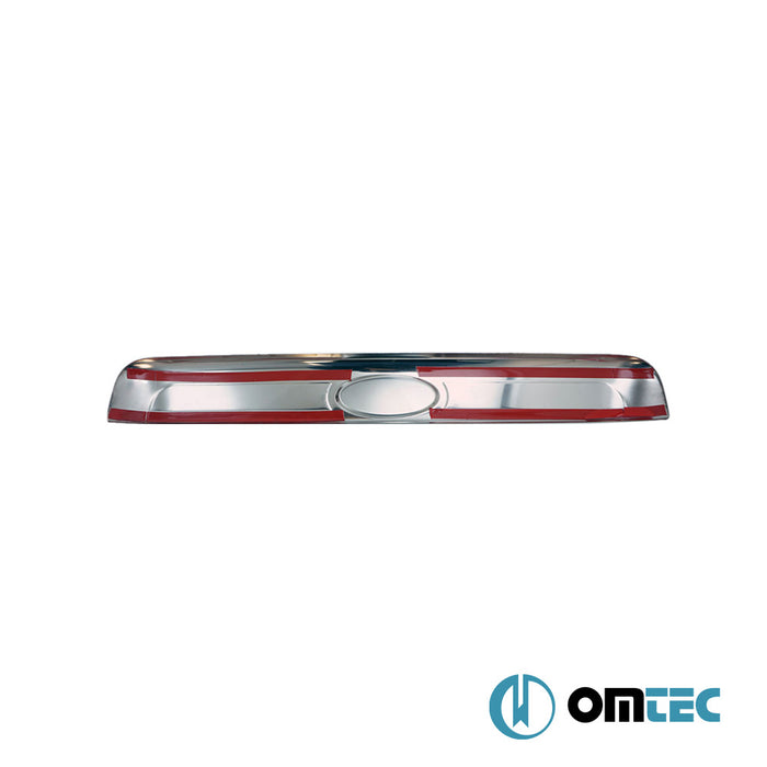 Rear Grab Handle Cover S.Steel (Gloss) (with Badge Slot) - Ford Tourneo Connect - MVN P65 FL - (2002 - 2009)