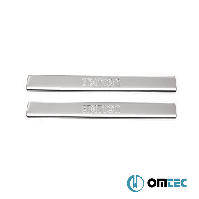 Edition Door Sill Cover 2 Pcs. S.Steel (Gloss) - Skoda Rapid Spaceback - HB 5D NH1 - (2012 - )