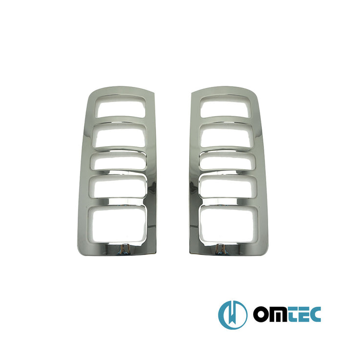 Break Light Frame 2 Pcs. S.Steel (Gloss) - Ford Tourneo Connect - MVN P65 FL - (2002 - 2009)