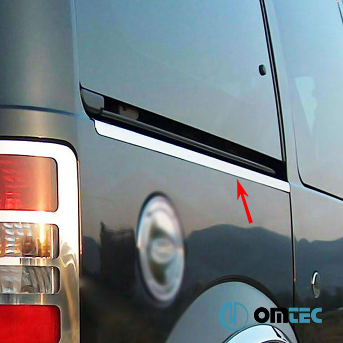 Sliding Door Streamer S.Steel (Gloss) (L2) - Ford Tourneo Connect - MVN P65 - (2002 - 2014)