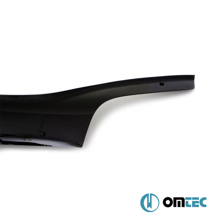 Bonnet Deflector (Black) ABS - Ford Tourneo Connect - MVN P65 PRE-FL/FL I - (2002 - 2009)