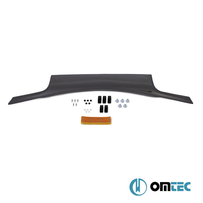 Bonnet Deflector (Black) ABS - Ford Tourneo Connect - MVN P65 PRE-FL/FL I - (2002 - 2009)