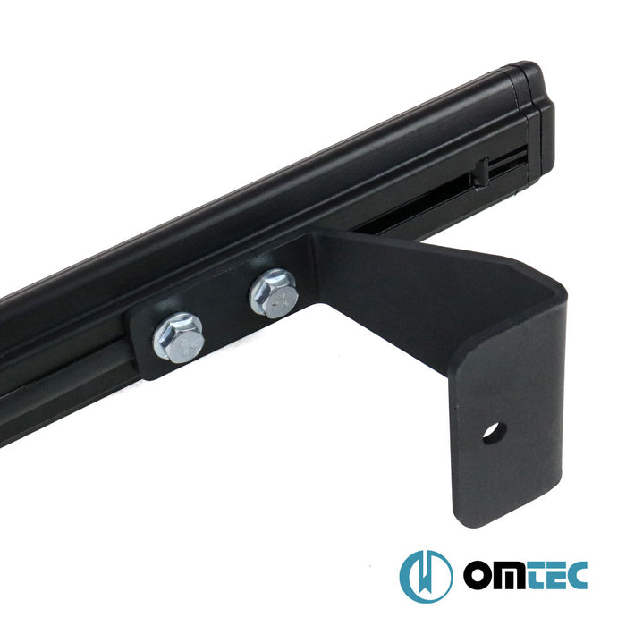 Barres De Toit Transversales Heavy-Duty 2 Pcs. (Noir) Alu. - Ford Transit Connect - MVN P65 - (2002 - 2014)