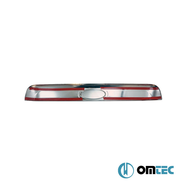 Rear Grab Handle Cover S.Steel (Gloss) (with Badge Slot) - Ford Transit Connect - MVN P65 FL II - (2009 - 2014)