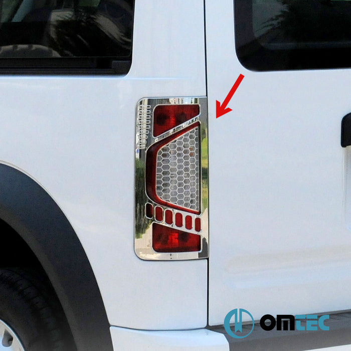 Stop Çerçevesi 2 Prç. ABS Krom - Ford Transit Connect - MVN P65 FL - (2009 - 2014)