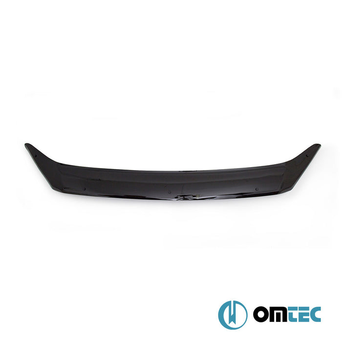 Bonnet Deflector (Black) ABS - Ford Transit Custom - VAN V362 PRE-FL - (2013 - 2018)